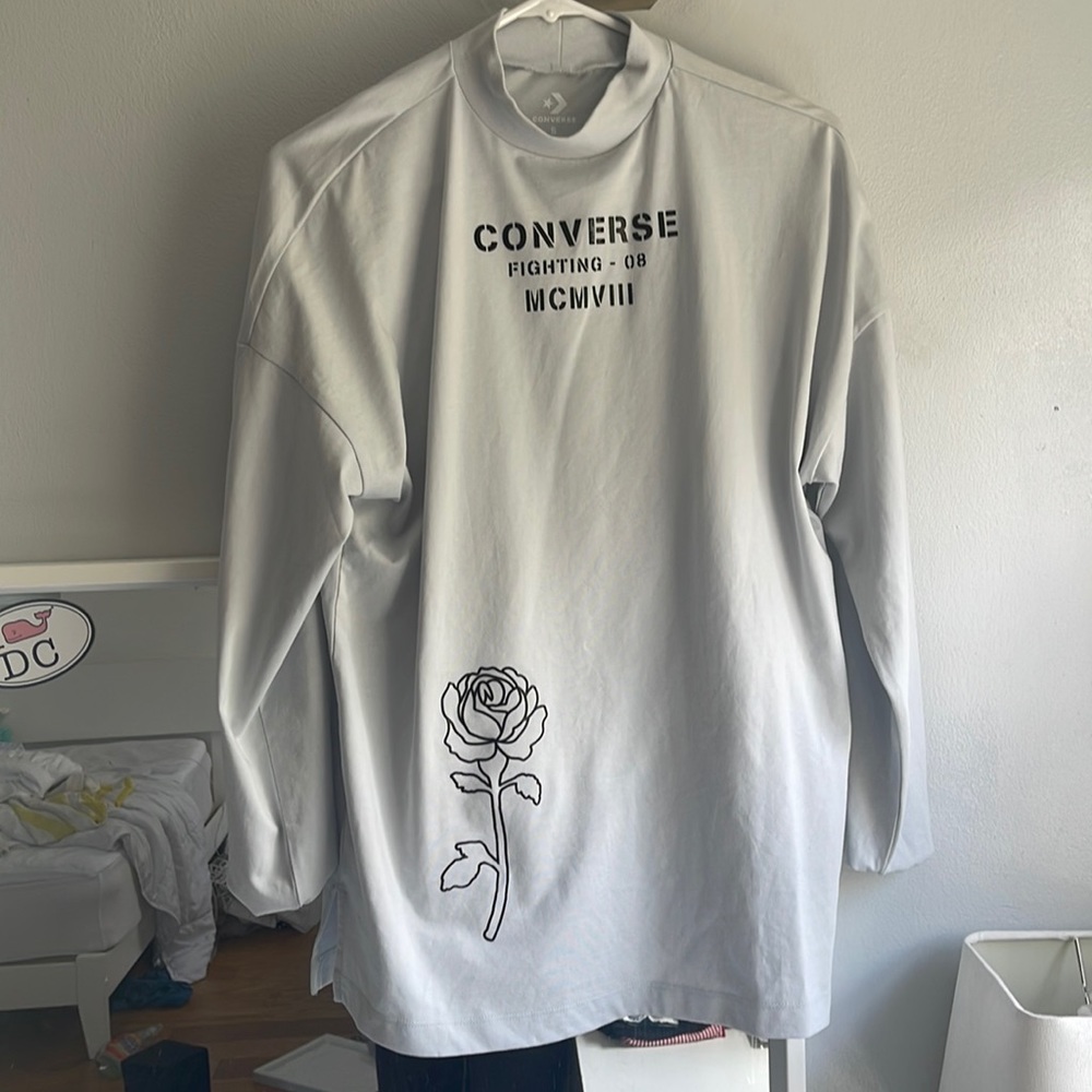 Converse long sleeve T shirt